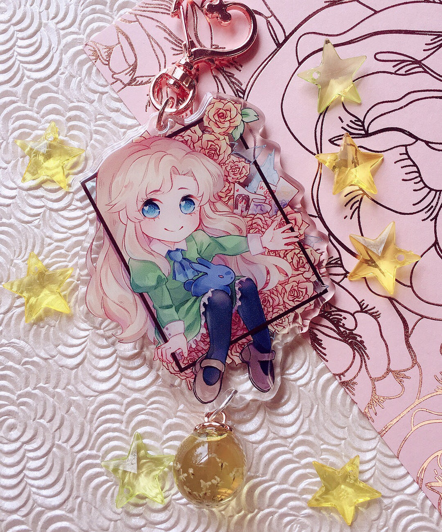 Ib Charms-Charm-Ibble's Scribbles-Mary (Yellow)-Ibble's Scribbles-charm-pastel-kawaii-cute