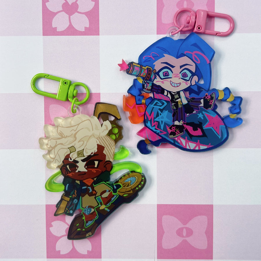 Arcane Timebomb Acrylic Charms