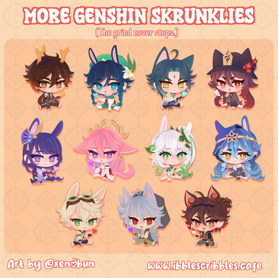 Genshin Impact Scrunkly Charms