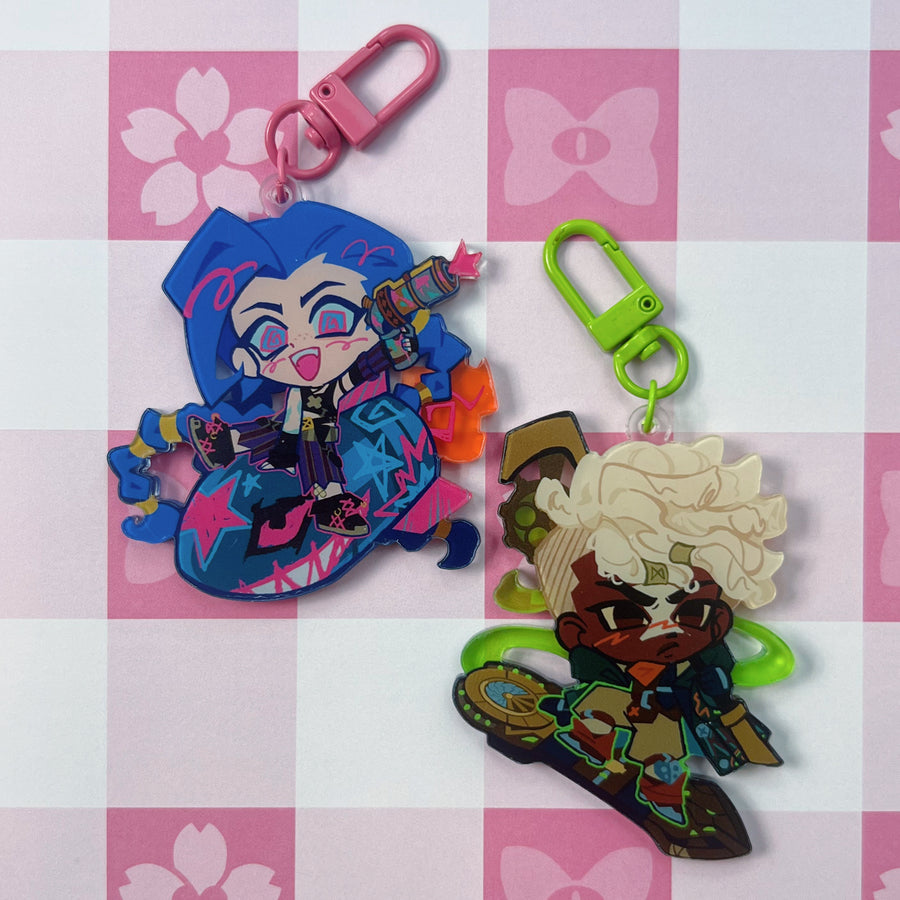 Arcane Timebomb Acrylic Charms