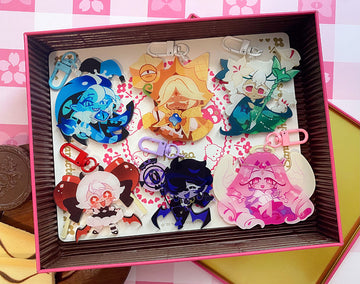 [NEW COOKIES!] Cookie Run Kingdom Acrylic Charms