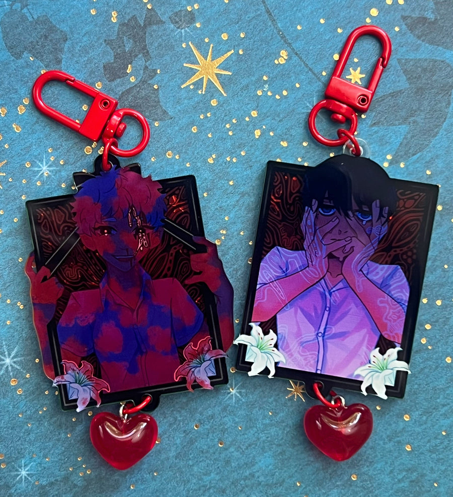 The Summer Hikaru Died Frame Charms