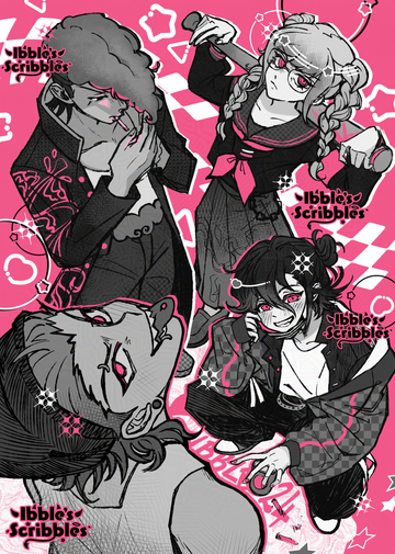 Danganronpa Delinquents Print