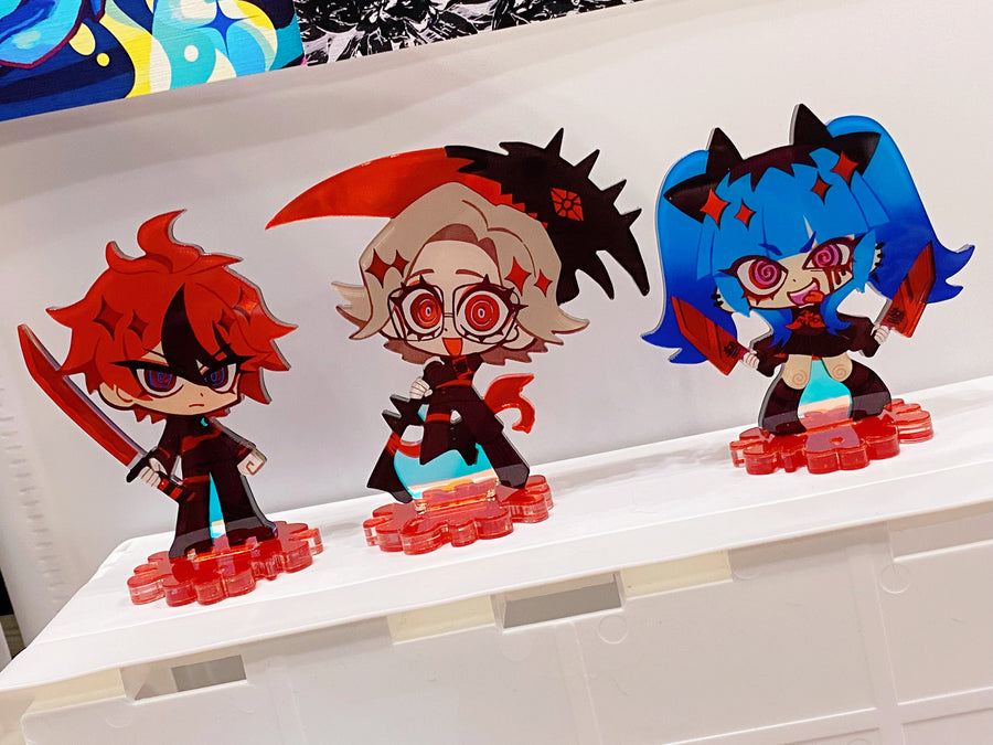 [PREORDER] Hundred Line Rainbow Holo Acrylic Standees