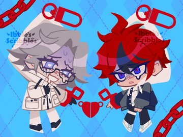 [PREORDER] Hundred Line Eitaku Heartcuff Charms