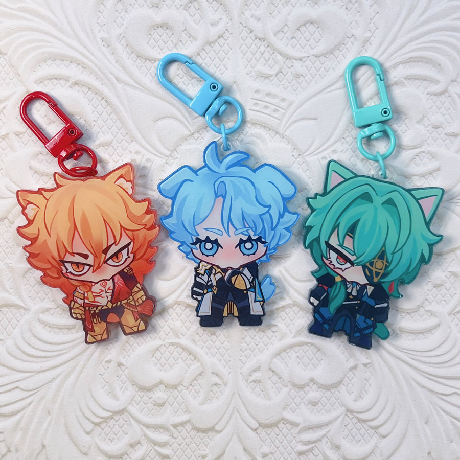 Amphoreus Trio Acrylic Charms