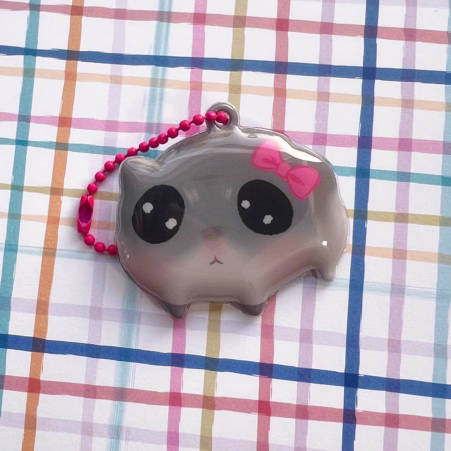 Coquette Hamster Puffy Charm