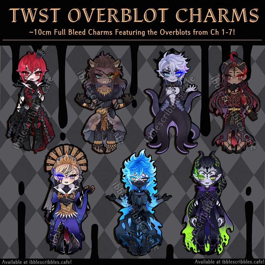 [PREORDER] TWST Overblot Charms