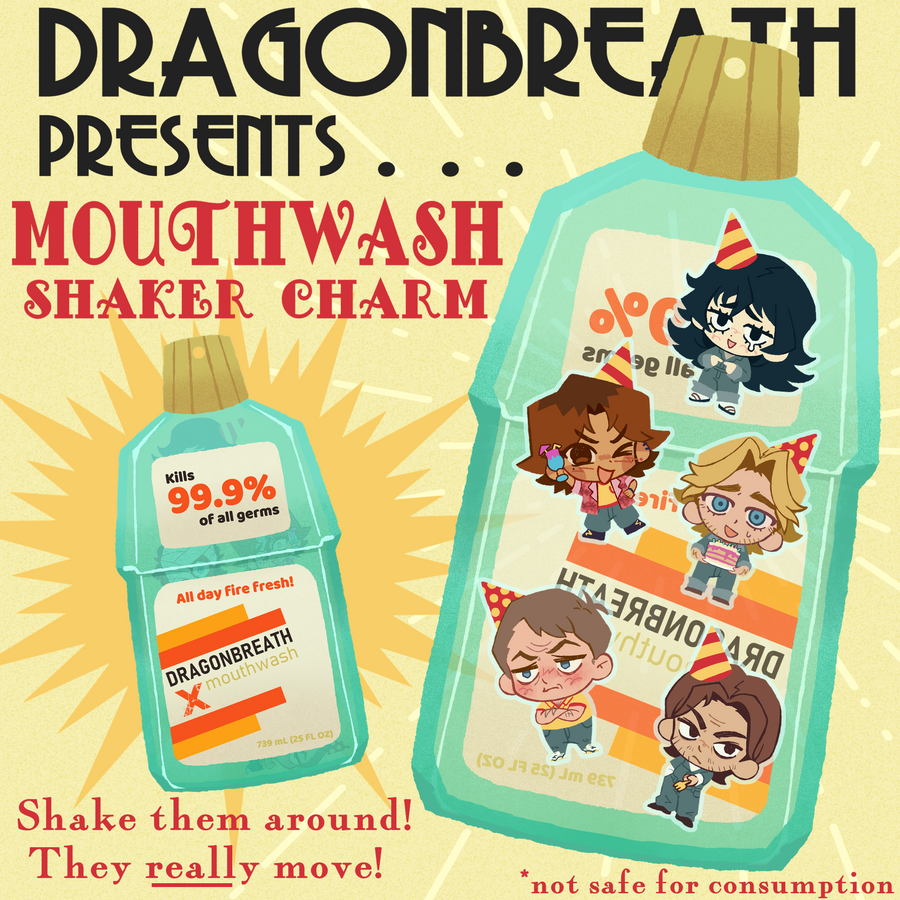 [PREORDER] Mouthwashing Liquid Shaker Charm