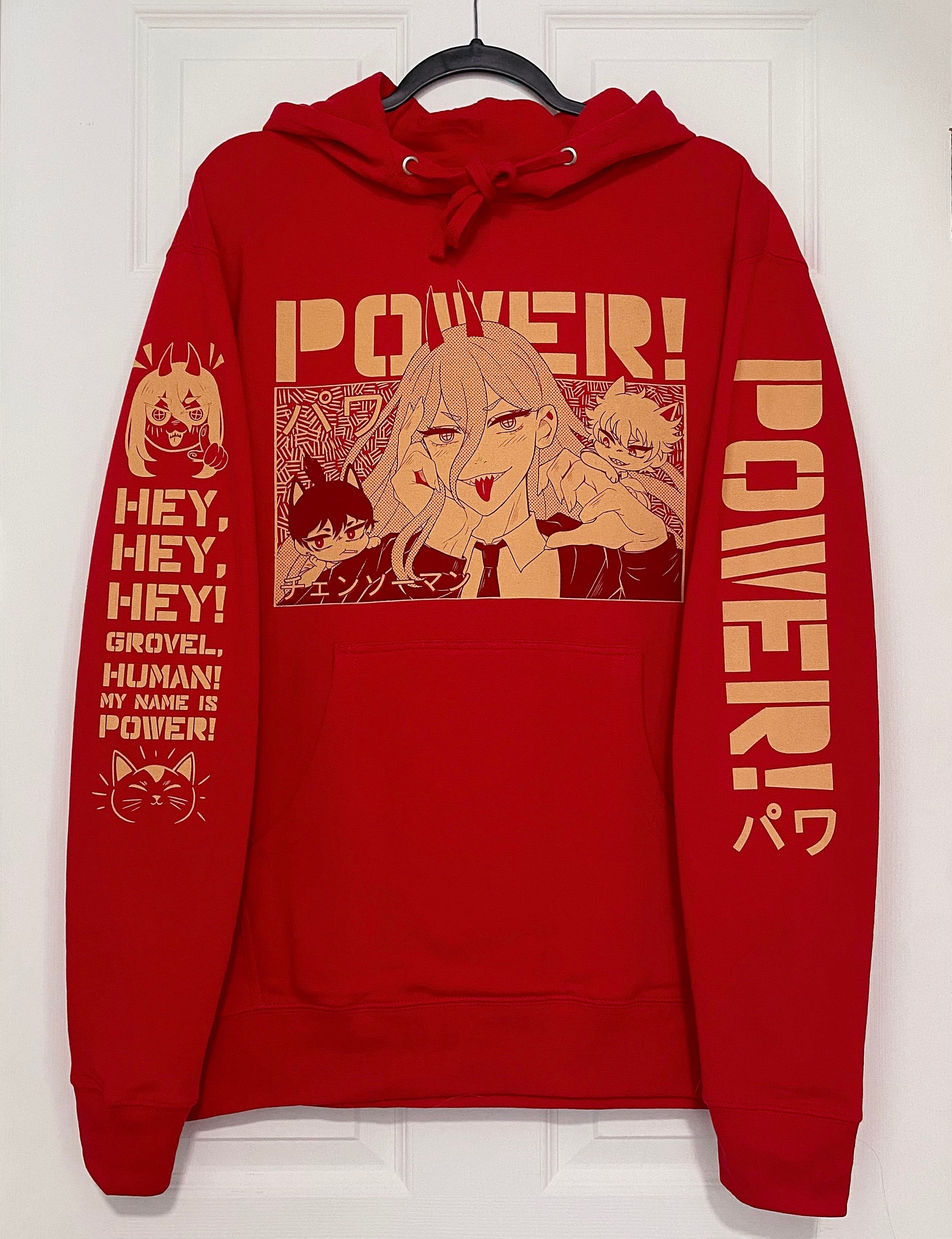 LAST CHANCE] POWER! Hoodie – Ibble's Scribbles