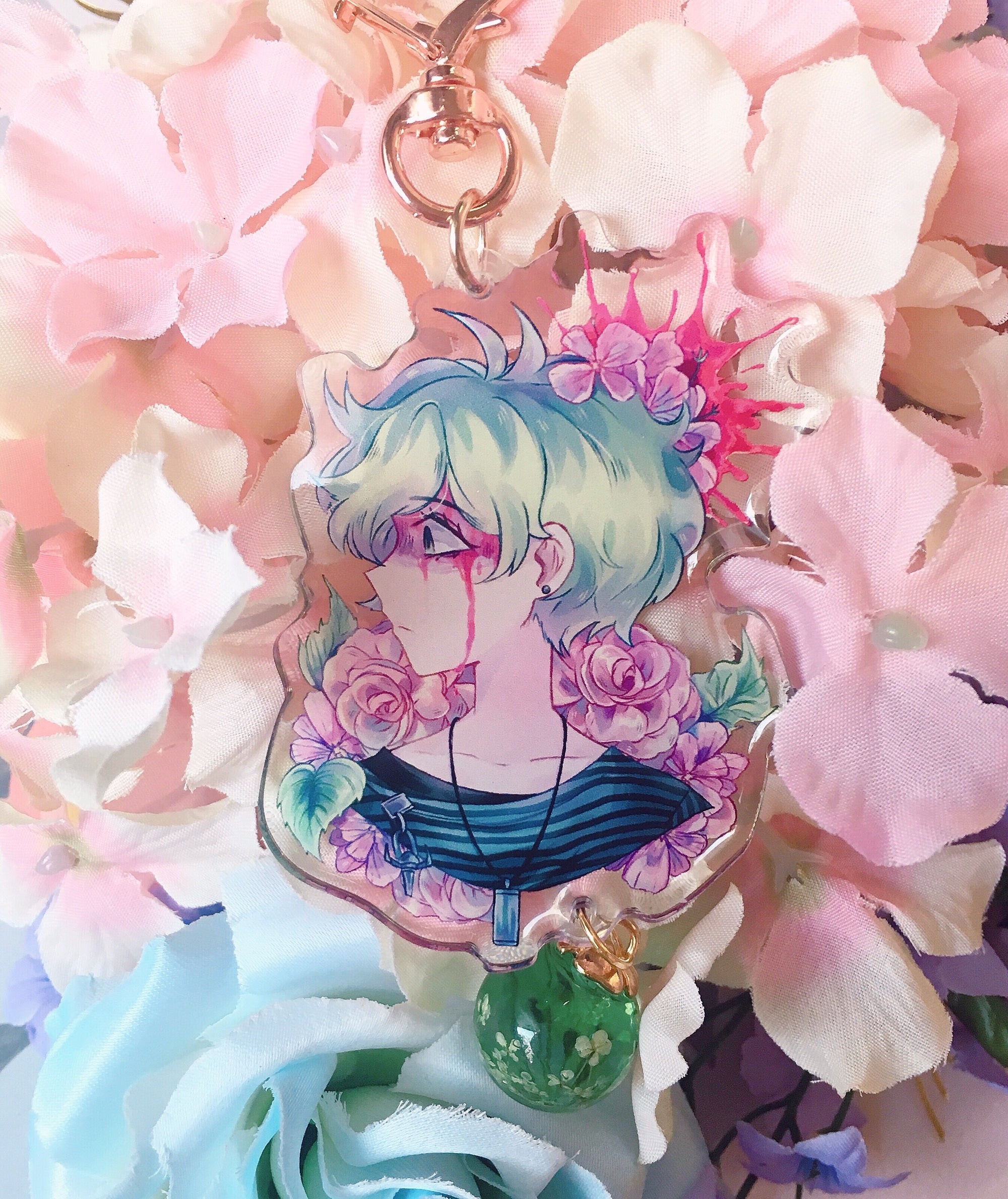 DRV3 Flower Language Charms – Ibble's Scribbles