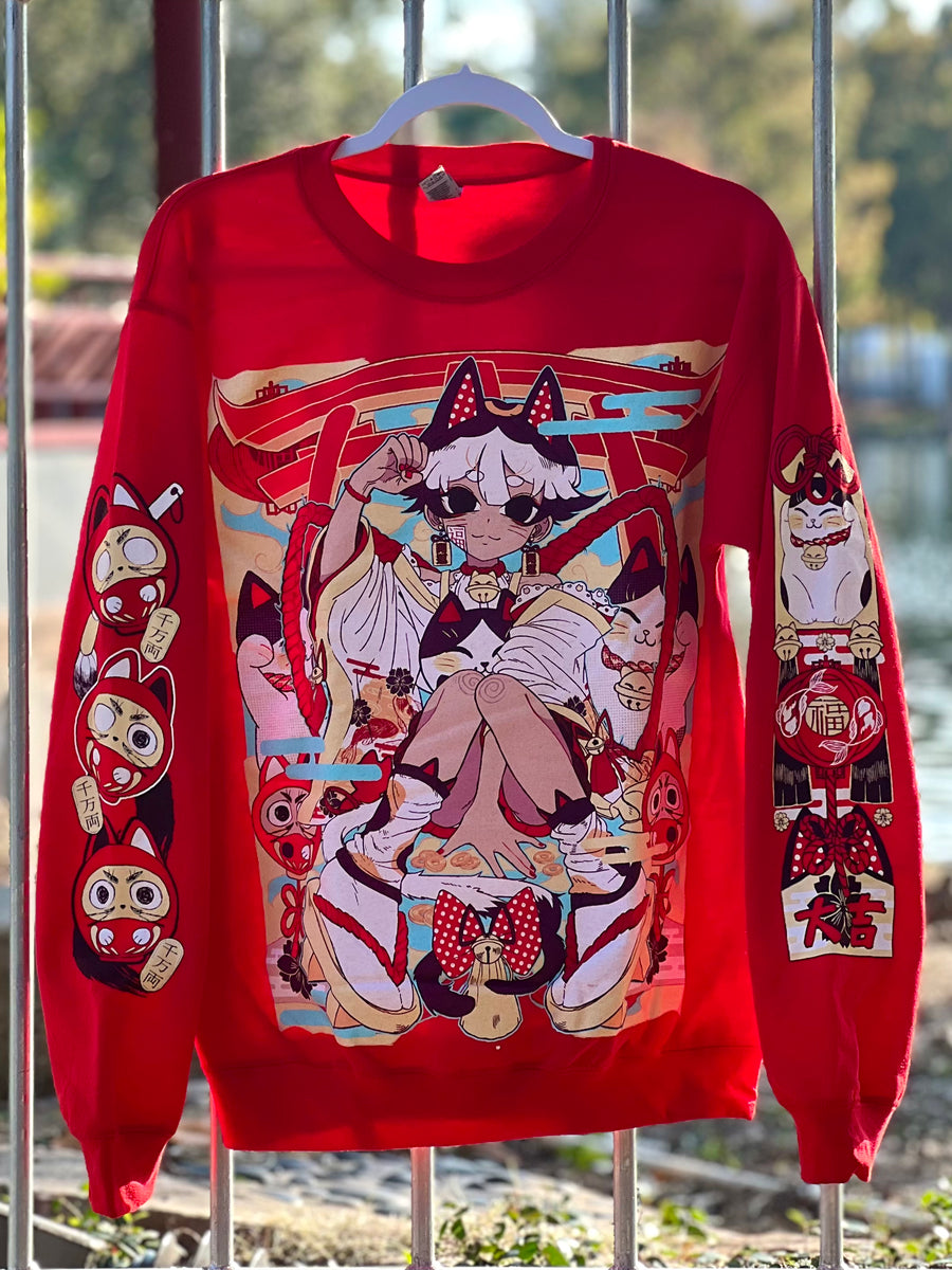 Maneki Neko Sweater