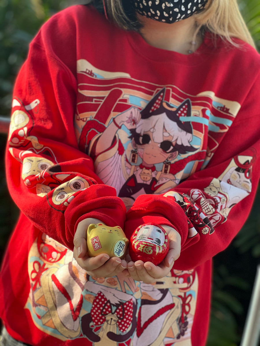 Maneki Neko Sweater