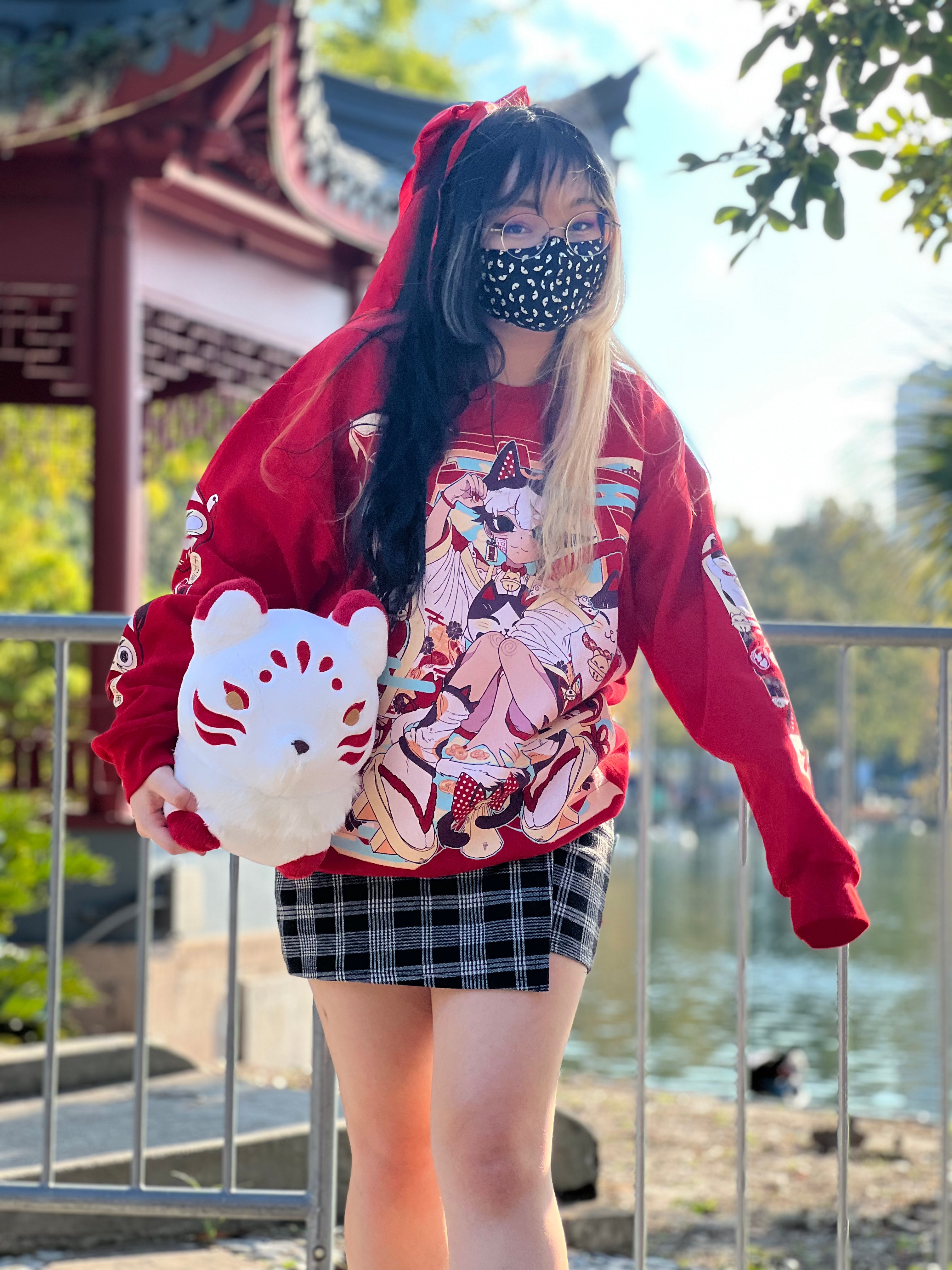 Maneki neko sweater best sale