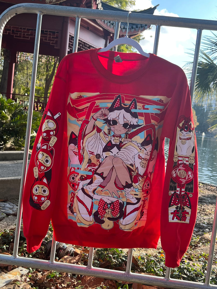 Maneki Neko Sweater