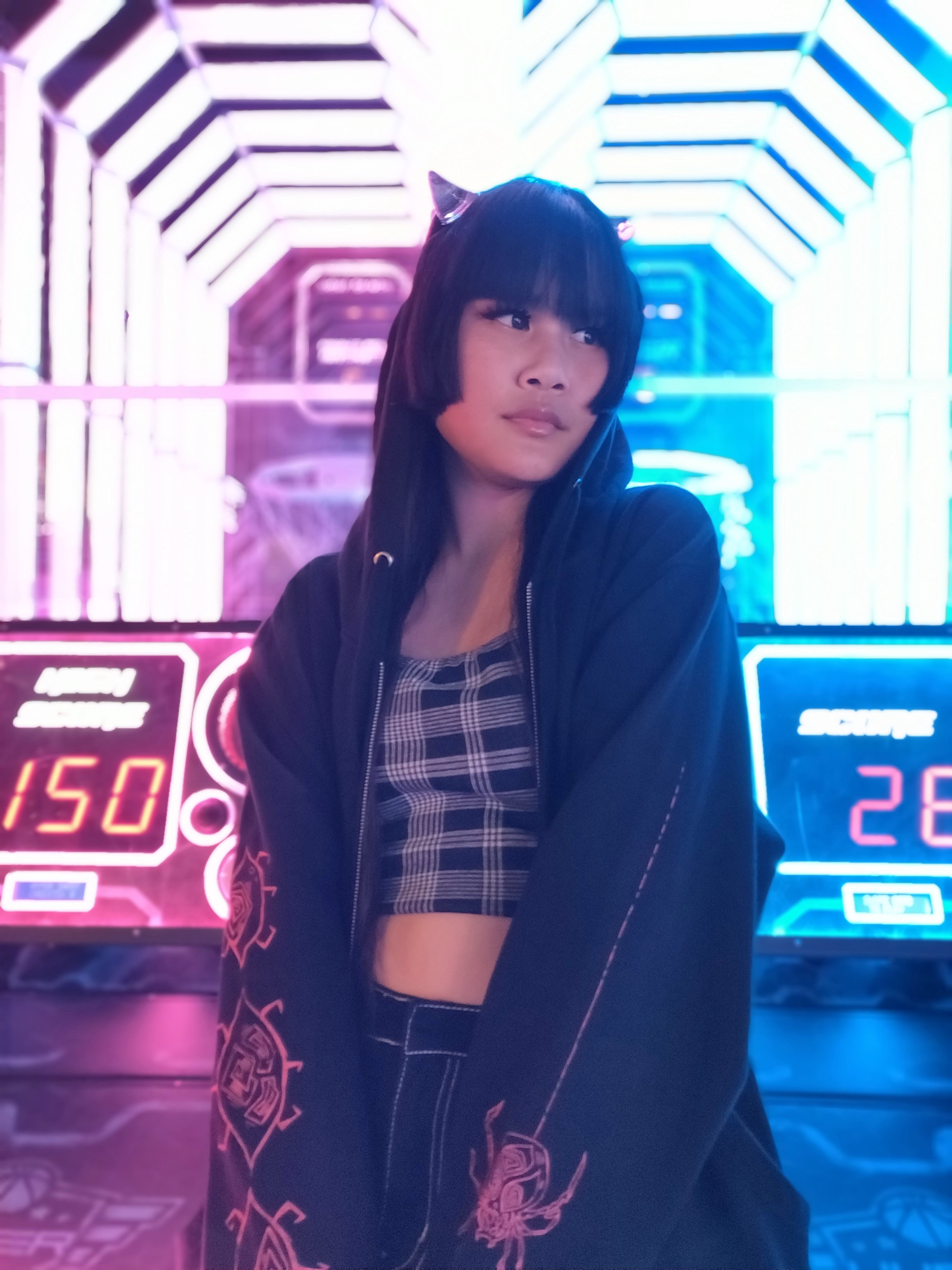 LAST CHANCE] Eye See You Zip Up Hoodie – Ibble's Scribbles